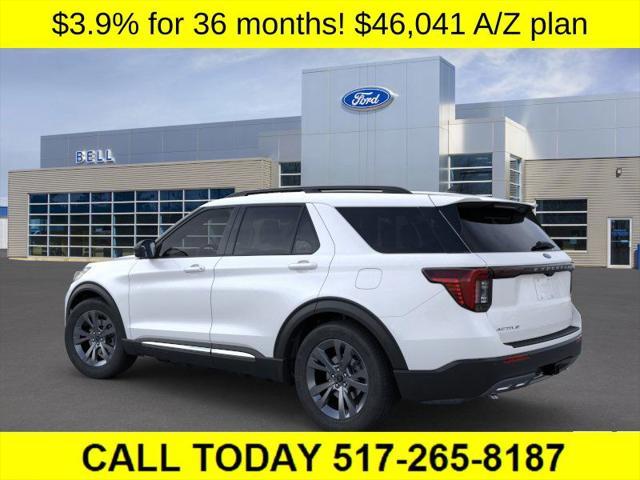 new 2025 Ford Explorer car, priced at $46,041