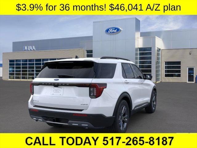 new 2025 Ford Explorer car, priced at $46,041