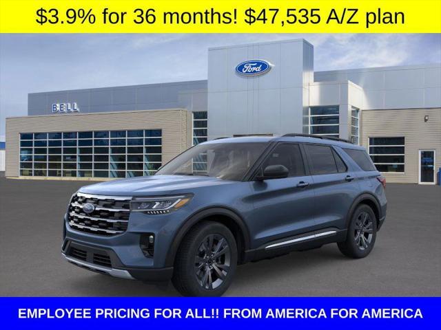 new 2025 Ford Explorer car, priced at $47,535