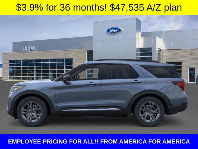 new 2025 Ford Explorer car, priced at $47,535