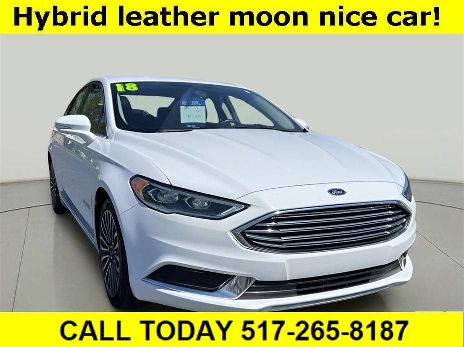 used 2018 Ford Fusion Hybrid car, priced at $14,500