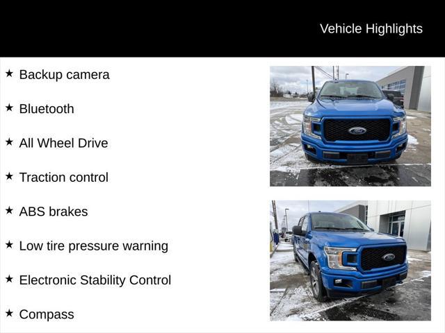 used 2019 Ford F-150 car, priced at $27,500