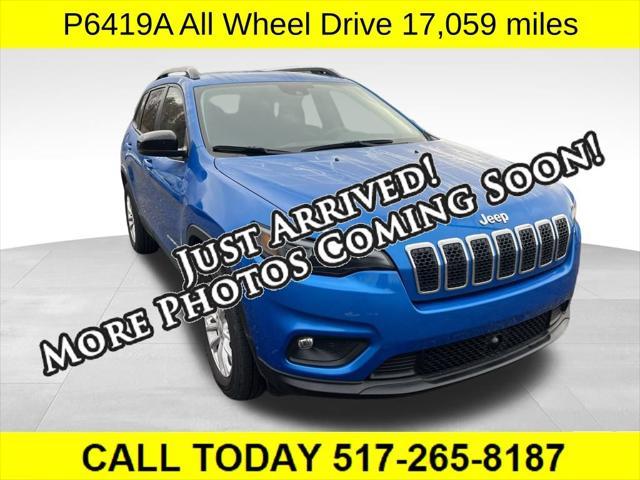 used 2022 Jeep Cherokee car, priced at $24,500