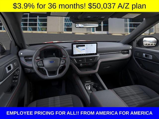 new 2025 Ford Explorer car, priced at $50,037