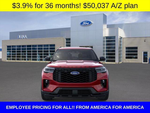 new 2025 Ford Explorer car, priced at $50,037