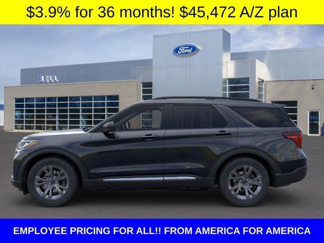 new 2025 Ford Explorer car, priced at $45,472