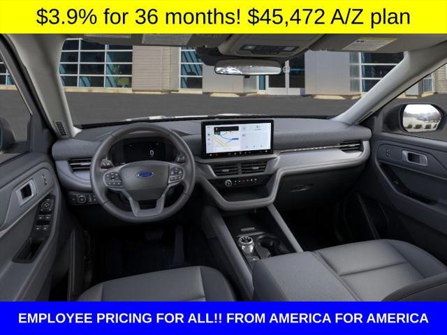 new 2025 Ford Explorer car, priced at $45,472
