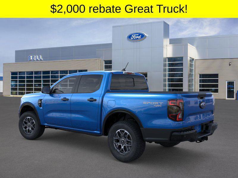 new 2025 Ford Ranger car, priced at $42,549
