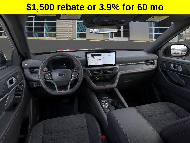 new 2025 Ford Explorer car, priced at $58,784