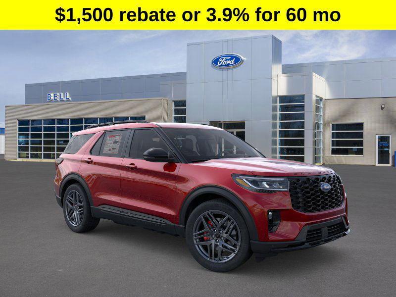 new 2025 Ford Explorer car, priced at $58,784