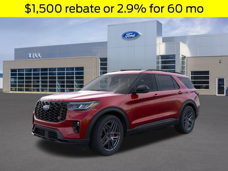 new 2025 Ford Explorer car, priced at $58,784