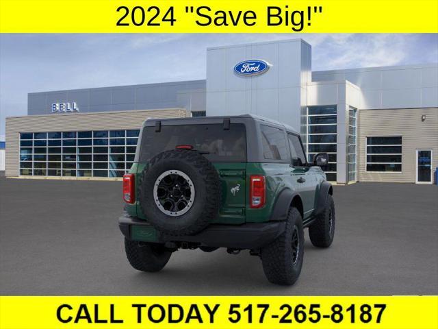 new 2024 Ford Bronco car, priced at $52,858