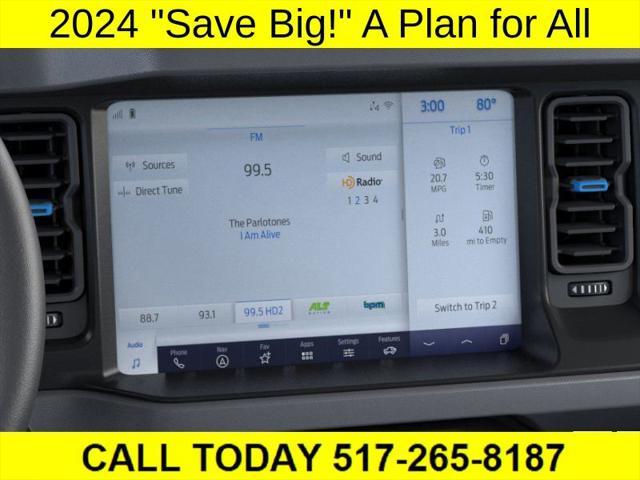 new 2024 Ford Bronco car, priced at $52,858