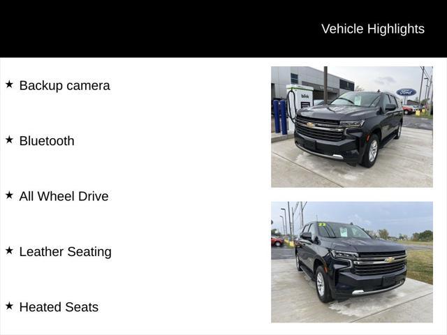 used 2022 Chevrolet Tahoe car, priced at $45,000