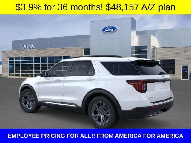 new 2025 Ford Explorer car, priced at $48,157