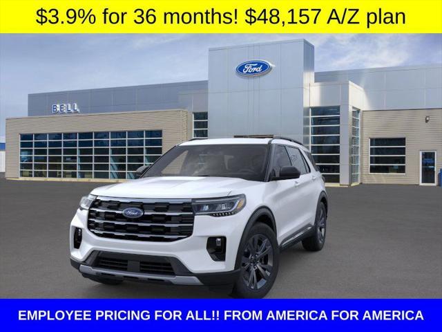 new 2025 Ford Explorer car, priced at $48,157