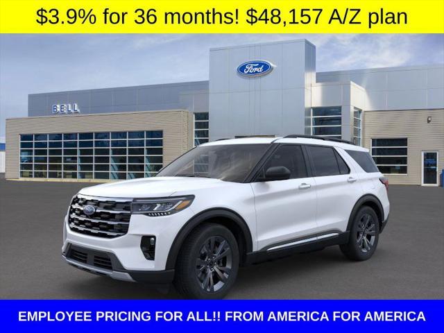 new 2025 Ford Explorer car, priced at $48,157