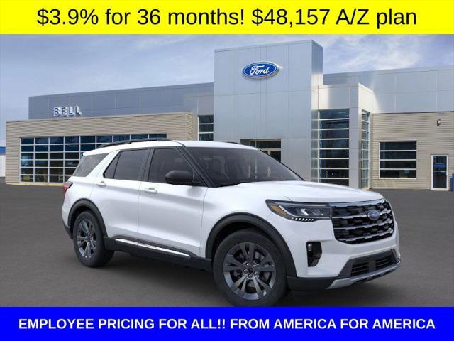 new 2025 Ford Explorer car, priced at $48,157