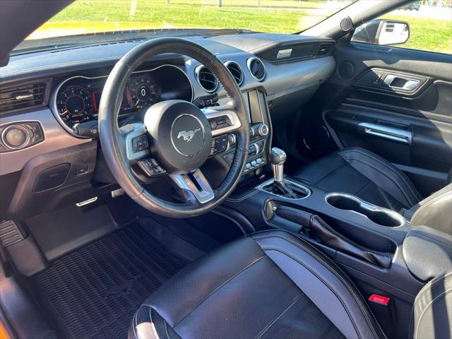 used 2022 Ford Mustang car, priced at $37,500