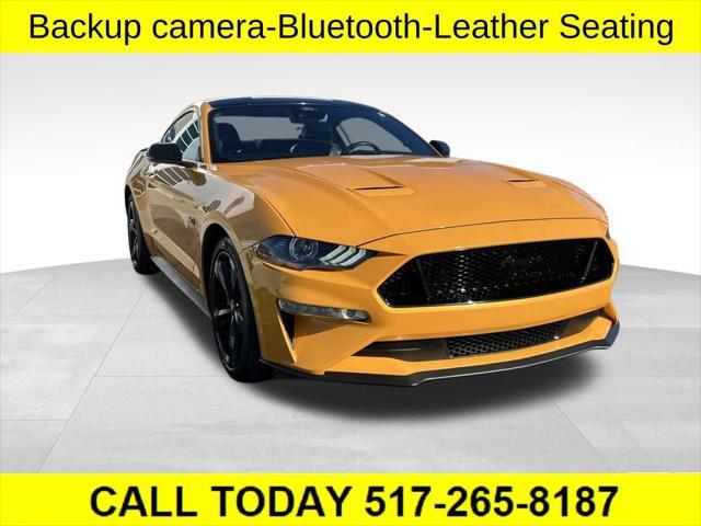 used 2022 Ford Mustang car, priced at $37,500