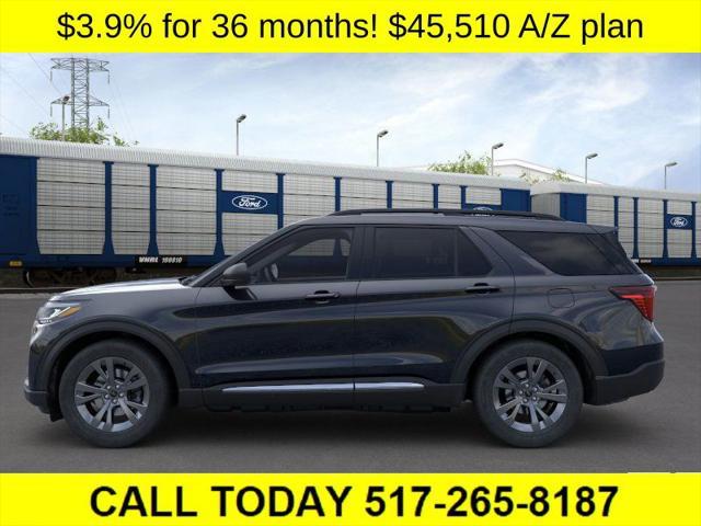 new 2025 Ford Explorer car, priced at $45,510