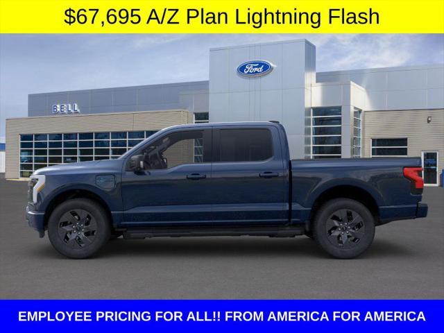 new 2025 Ford F-150 Lightning car, priced at $67,695