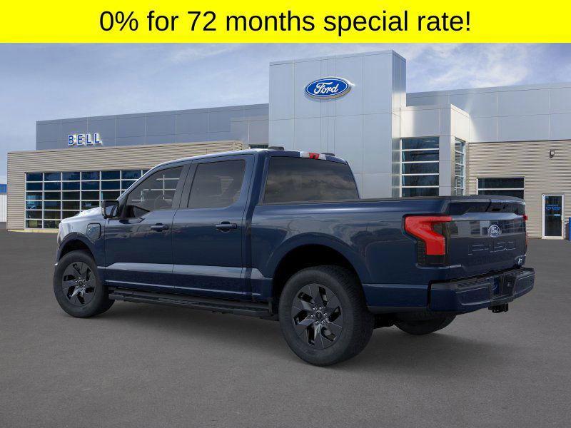 new 2025 Ford F-150 Lightning car, priced at $67,695