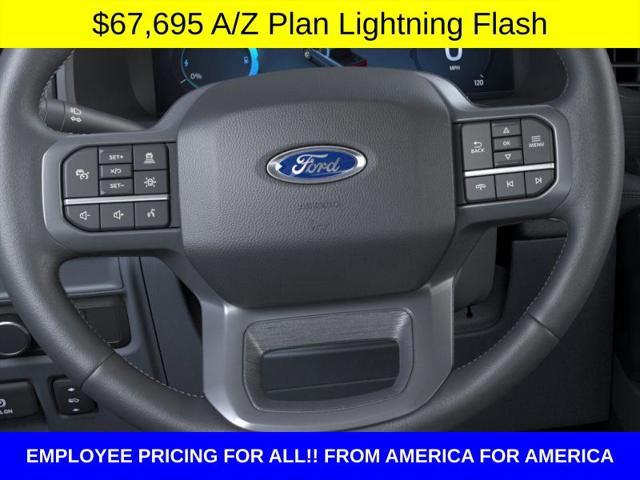new 2025 Ford F-150 Lightning car, priced at $67,695