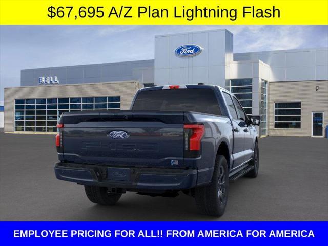 new 2025 Ford F-150 Lightning car, priced at $67,695
