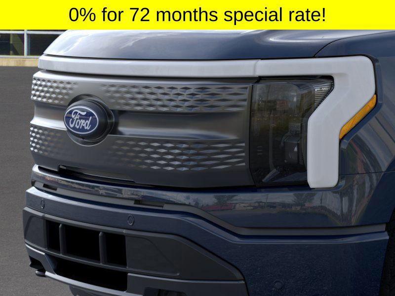 new 2025 Ford F-150 Lightning car, priced at $67,695