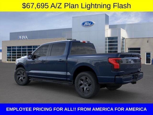 new 2025 Ford F-150 Lightning car, priced at $67,695