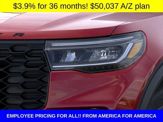 new 2025 Ford Explorer car, priced at $50,037