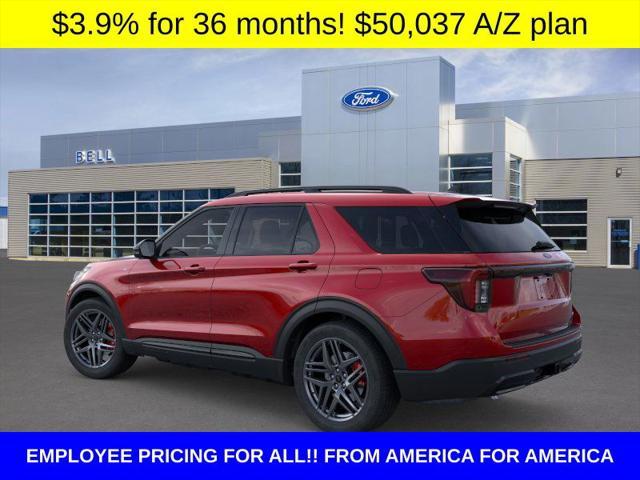 new 2025 Ford Explorer car, priced at $50,037