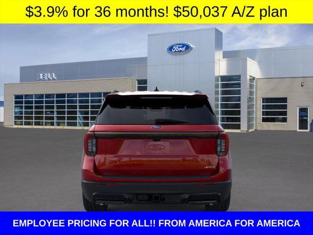 new 2025 Ford Explorer car, priced at $50,037