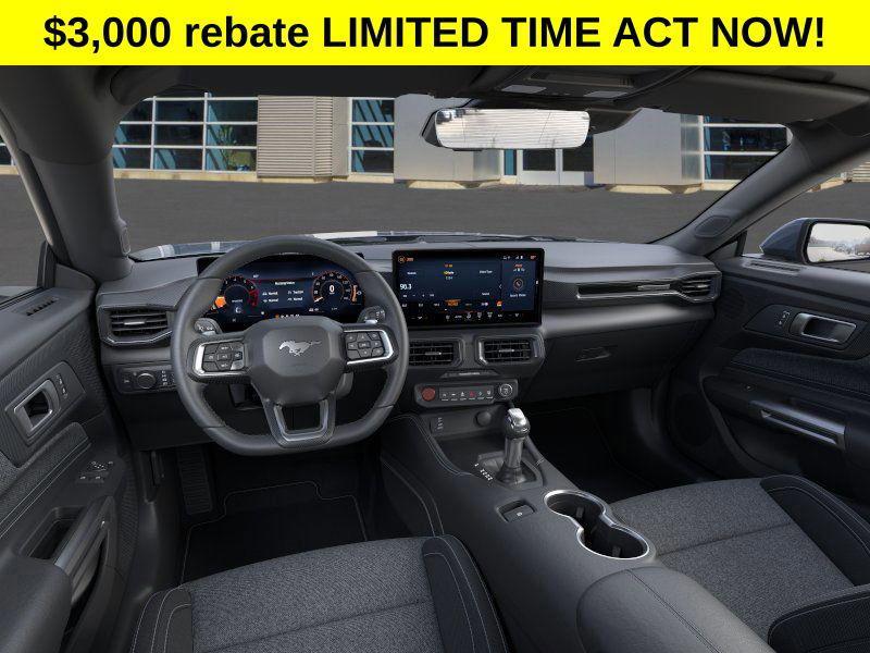 new 2025 Ford Mustang car, priced at $48,252