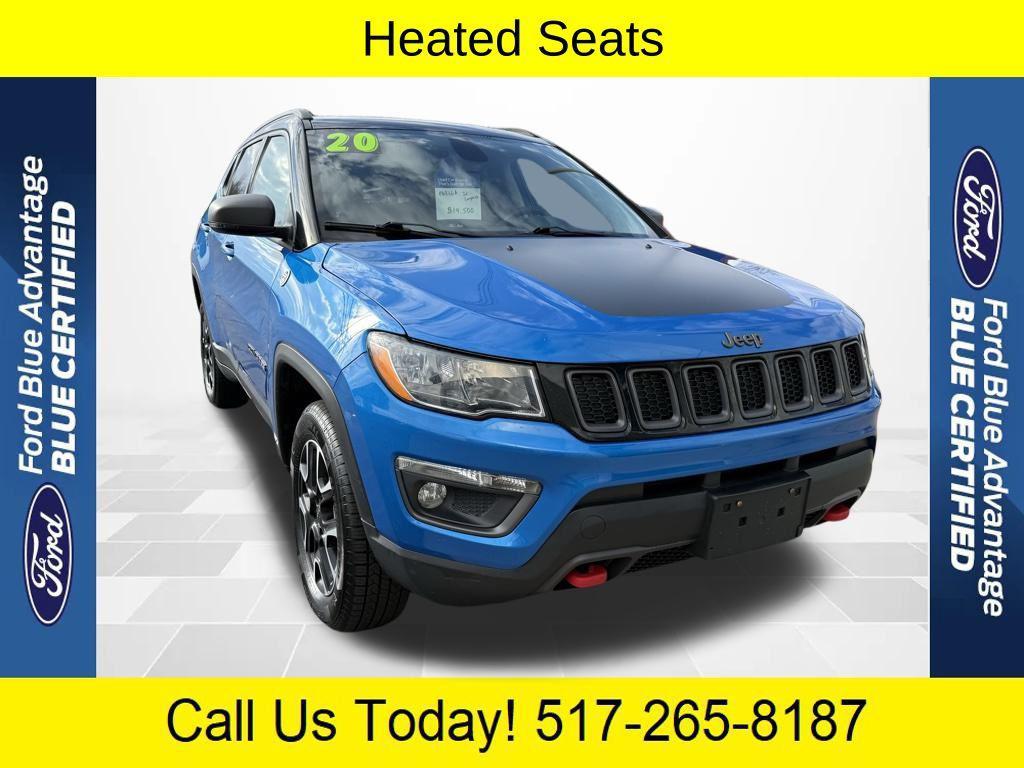 used 2020 Jeep Compass car, priced at $19,500