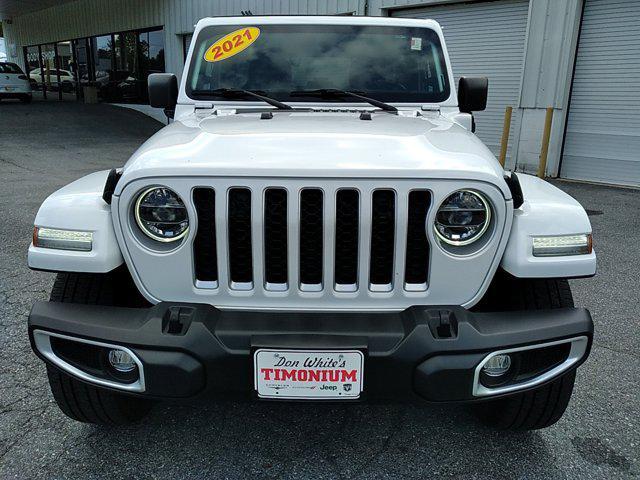 used 2021 Jeep Wrangler Unlimited car, priced at $36,548