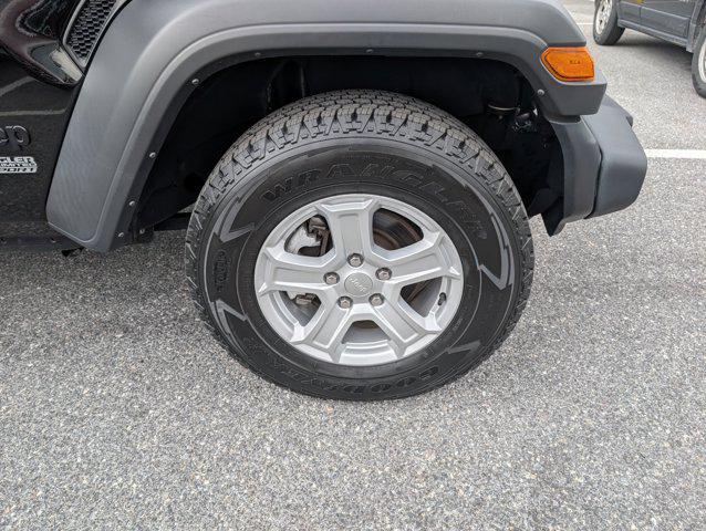 used 2021 Jeep Wrangler Unlimited car, priced at $27,155