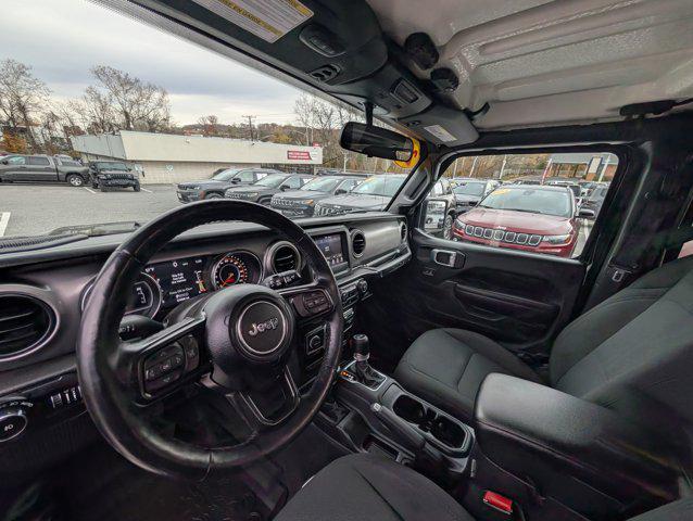 used 2021 Jeep Wrangler Unlimited car, priced at $27,155