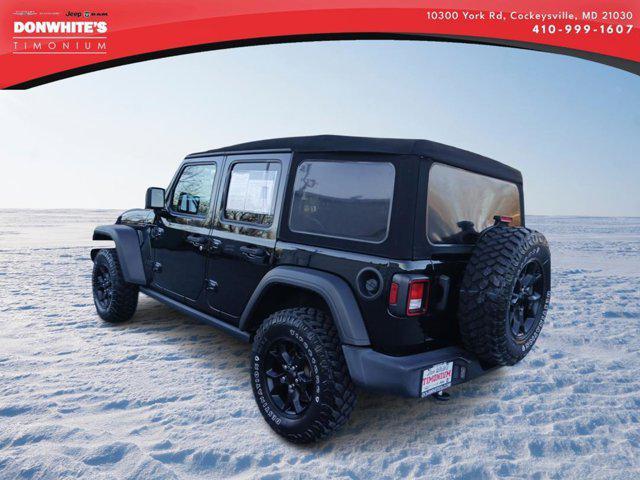 used 2021 Jeep Wrangler car, priced at $30,491