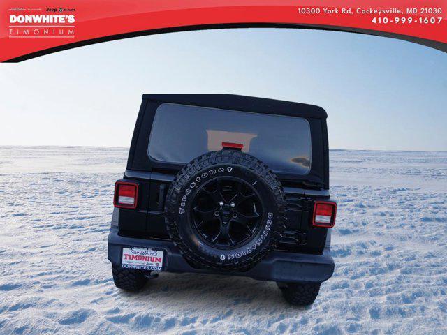 used 2021 Jeep Wrangler car, priced at $30,491