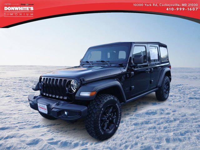 used 2021 Jeep Wrangler car, priced at $31,278