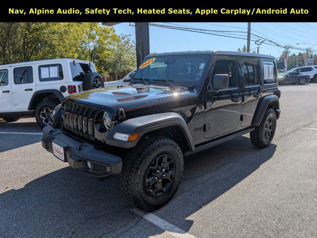 used 2021 Jeep Wrangler car, priced at $29,910