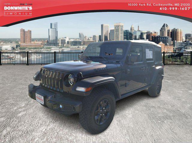 used 2021 Jeep Wrangler car, priced at $31,965