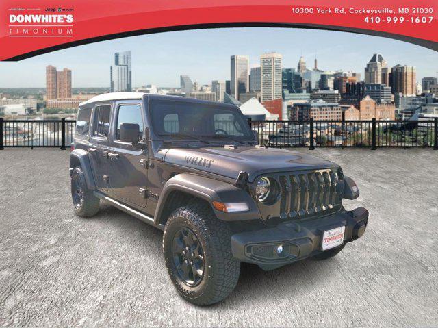 used 2021 Jeep Wrangler car, priced at $31,965