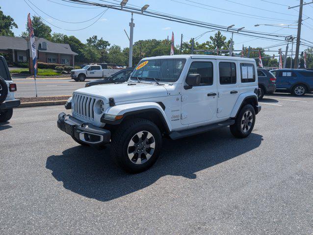 used 2021 Jeep Wrangler Unlimited car, priced at $31,829