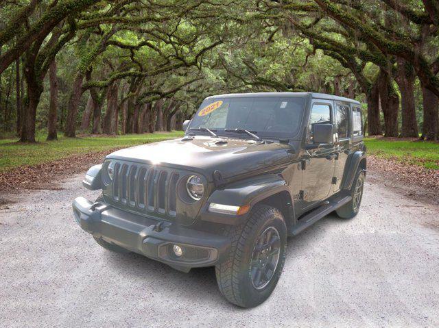 used 2021 Jeep Wrangler Unlimited car, priced at $30,820