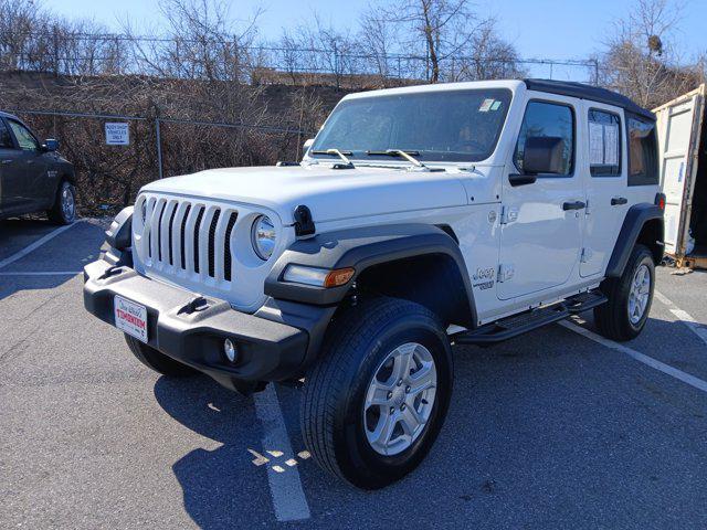 used 2021 Jeep Wrangler Unlimited car, priced at $26,617