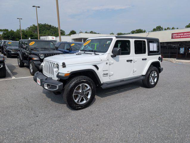 used 2020 Jeep Wrangler Unlimited car, priced at $28,167