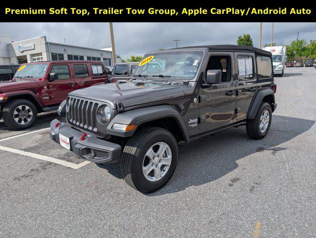 used 2019 Jeep Wrangler Unlimited car, priced at $24,854